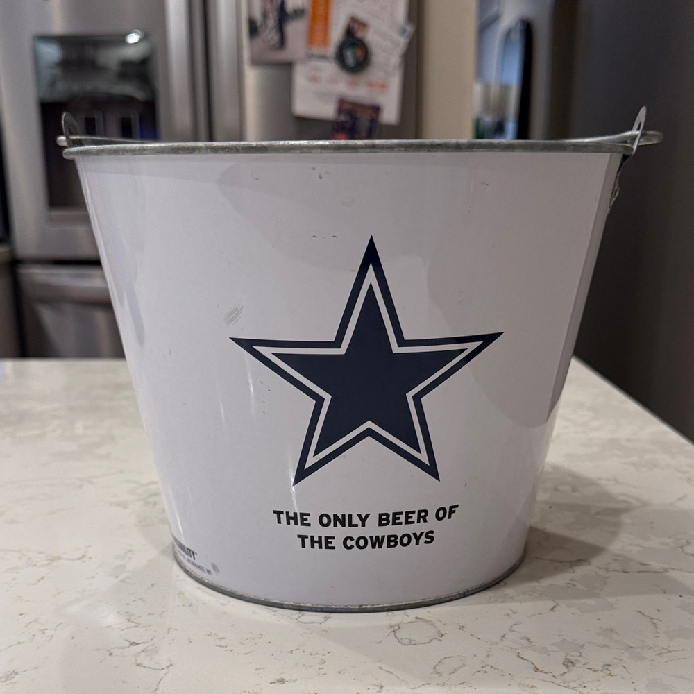 Dallas Cowboys Miller Lite Beer Bucket